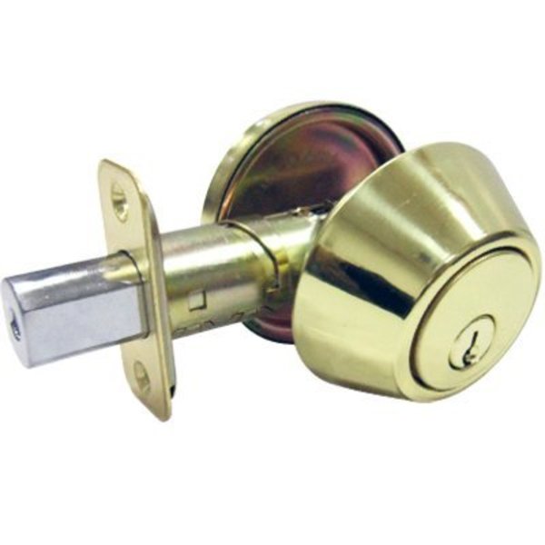 Taiwan Fu Hsing Industrial TG PB SGL Cyl Deadbolt DL71 KA3Z